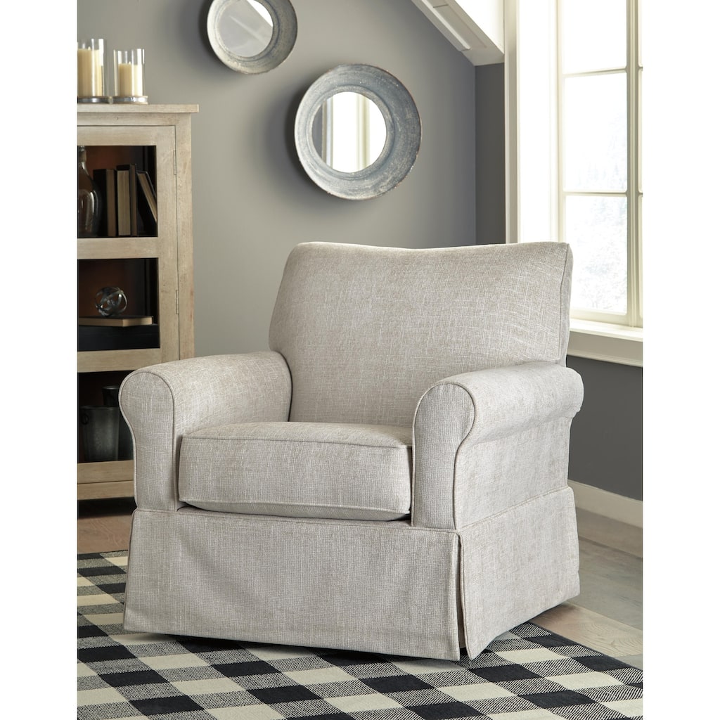Signature Design by Ashley Searcy Swivel Glider Accent Chair