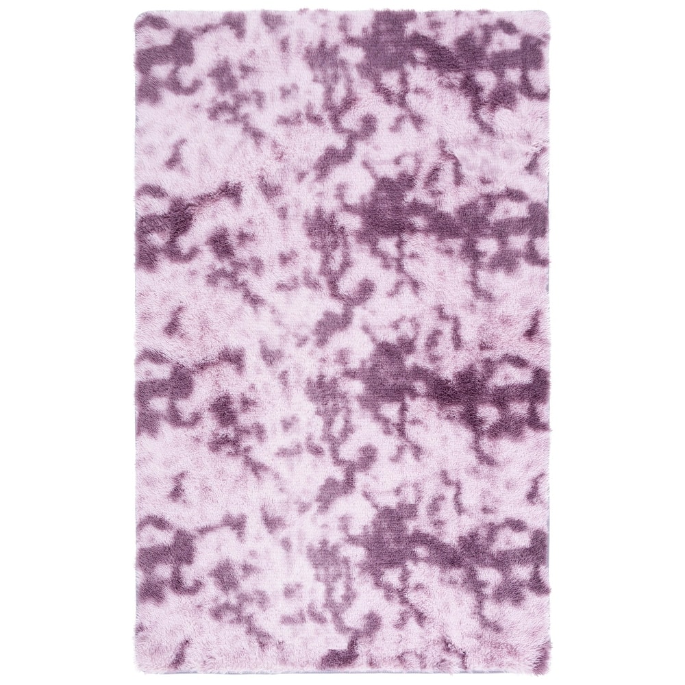 SAFAVIEH Rainbow Shag Didy Shag Rug