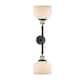 Option Black Antique Brass / Matte White