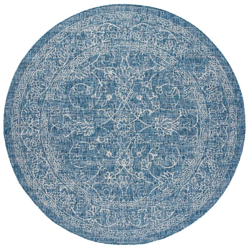 SAFAVIEH Courtyard Aquata Indoor/ Outdoor Waterproof Patio Backyard Rug