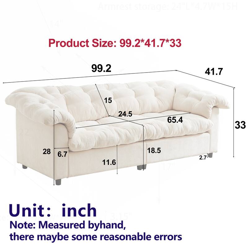 Comfortable Chenille Sofa for Various Spaces, Enhancing Interior Style