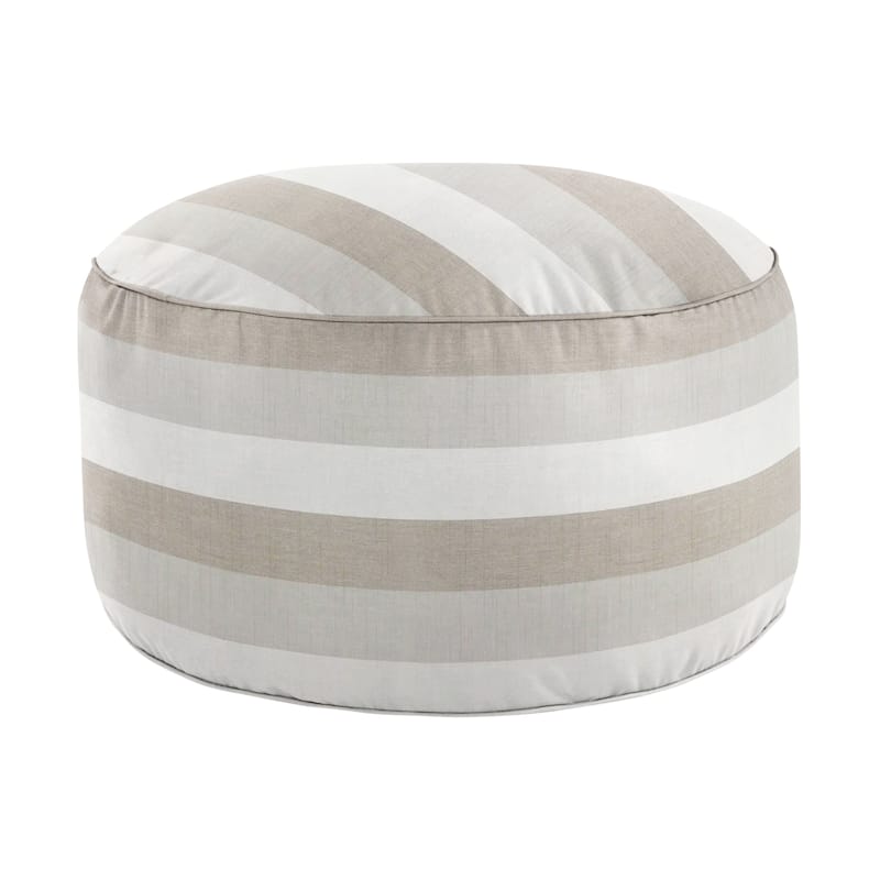 Sorra Home Sunbrella Outdoor Bean Pouf