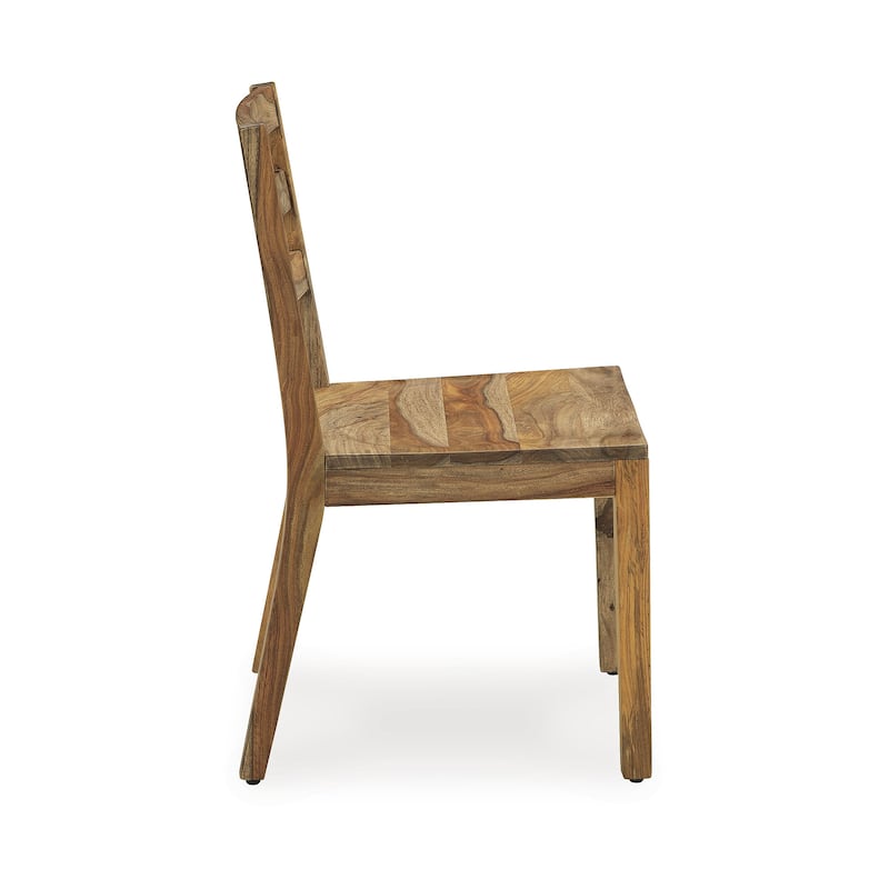 Signature Design by Ashley Dressonni Brown Dining Chair - 17.75" W x 21.25" D x 34.75" H