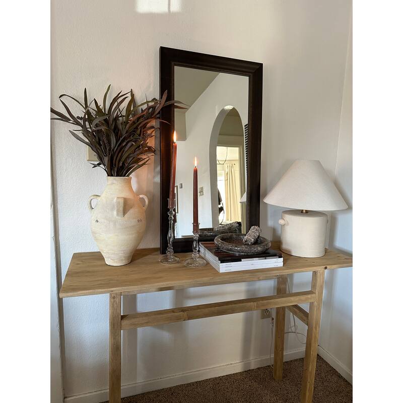 Frame My Mirror Antique Bronze Framed Vanity Mirror, Ventura Design