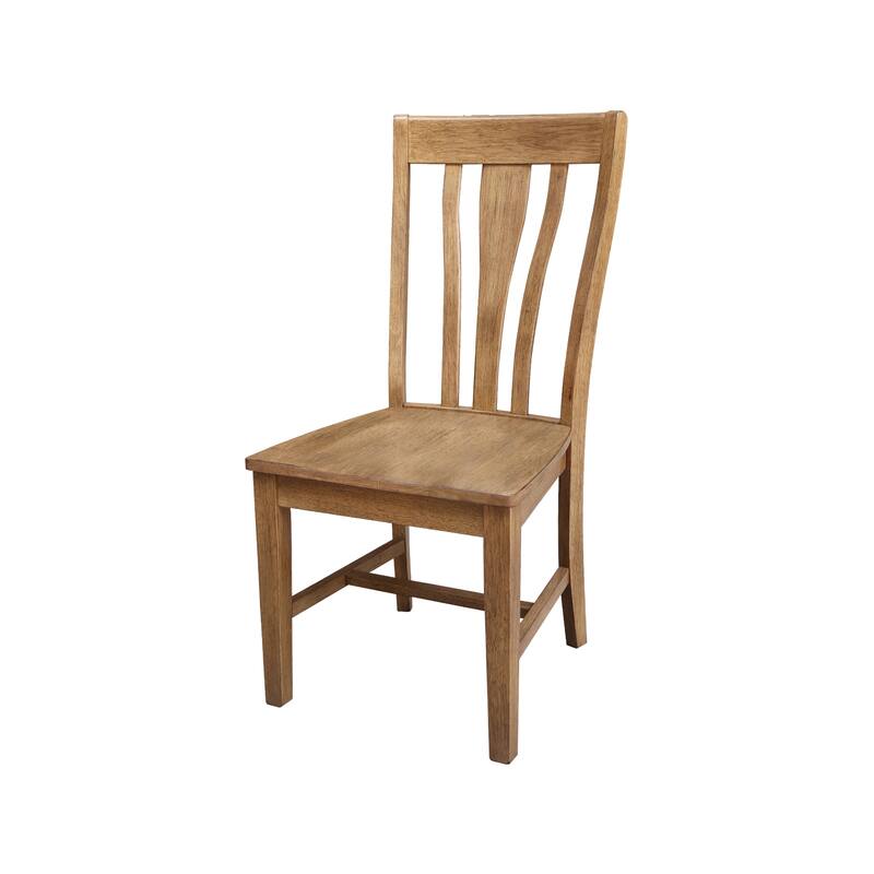Set of Two Solid Wood Weston Dining Chairs
