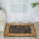 preview thumbnail 9 of 27, Nourison Somerset Abrash Bordered Floral Area Rug 2' x 2'9" - Navy - Runner/Rectangle