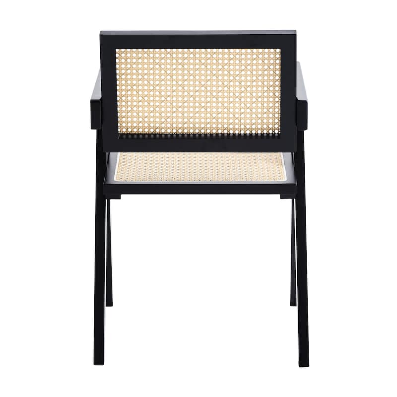 Armrest Solid Wood Dining Chair, Living Room Chair