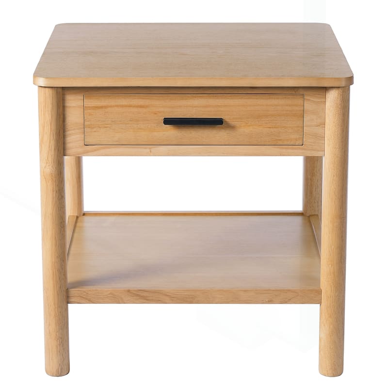 Luxurious End Table with Drawer and Exquisite Design for Versatile Use