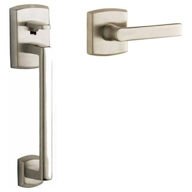 Baldwin Soho Sectional Entry Left Handed Handle Set Kit with Interior