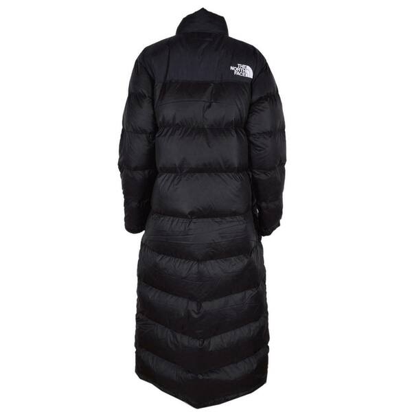 Shop The North Face Tnf Women S Nuptse 700 Down Fill Long Duster