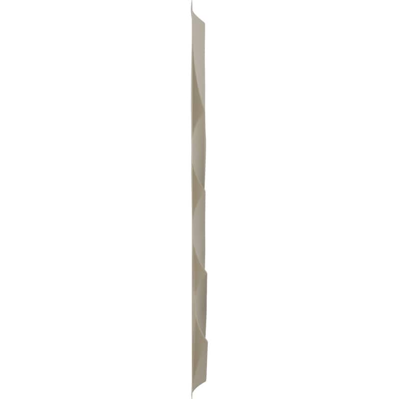19 5/8"W x 19 5/8"H Modern Wave EnduraWall Decorative 3D Wall Panel