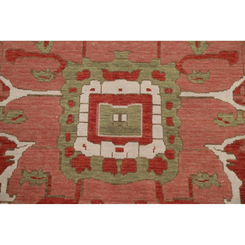 Heriz Serapi Turkish Oriental Traditional Wool Area Rug Hand-knotted - 9'9" x 13'0"