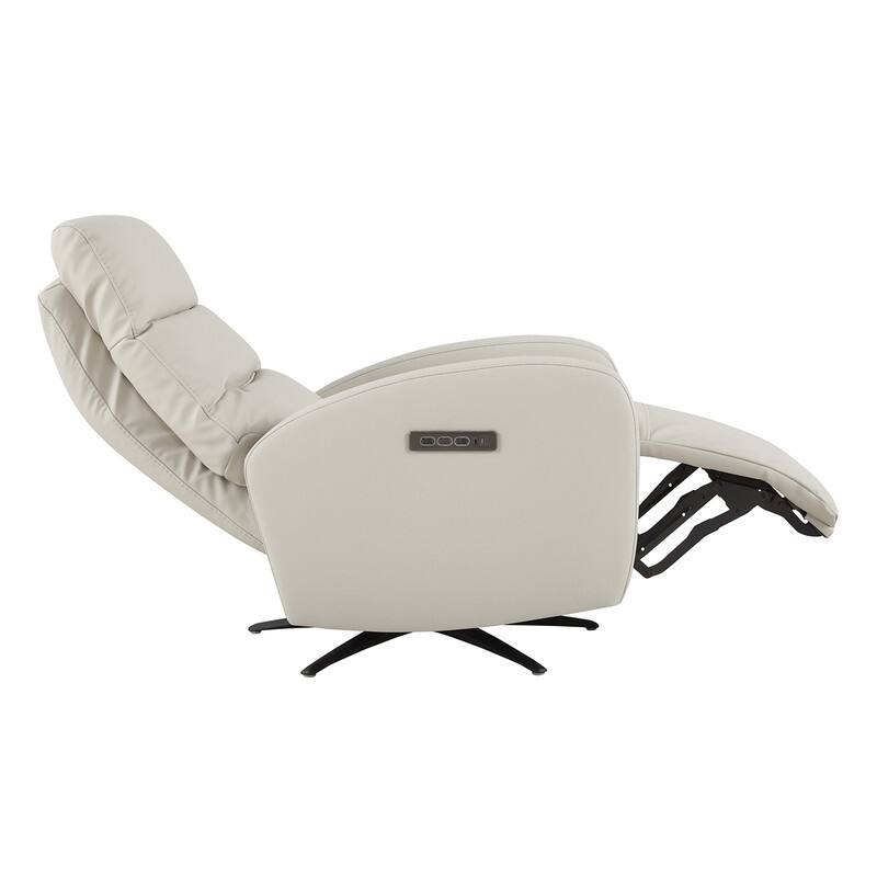 Spruce & Spring Triple-Motor Power Swivel Recliner Chair with Power Headrest