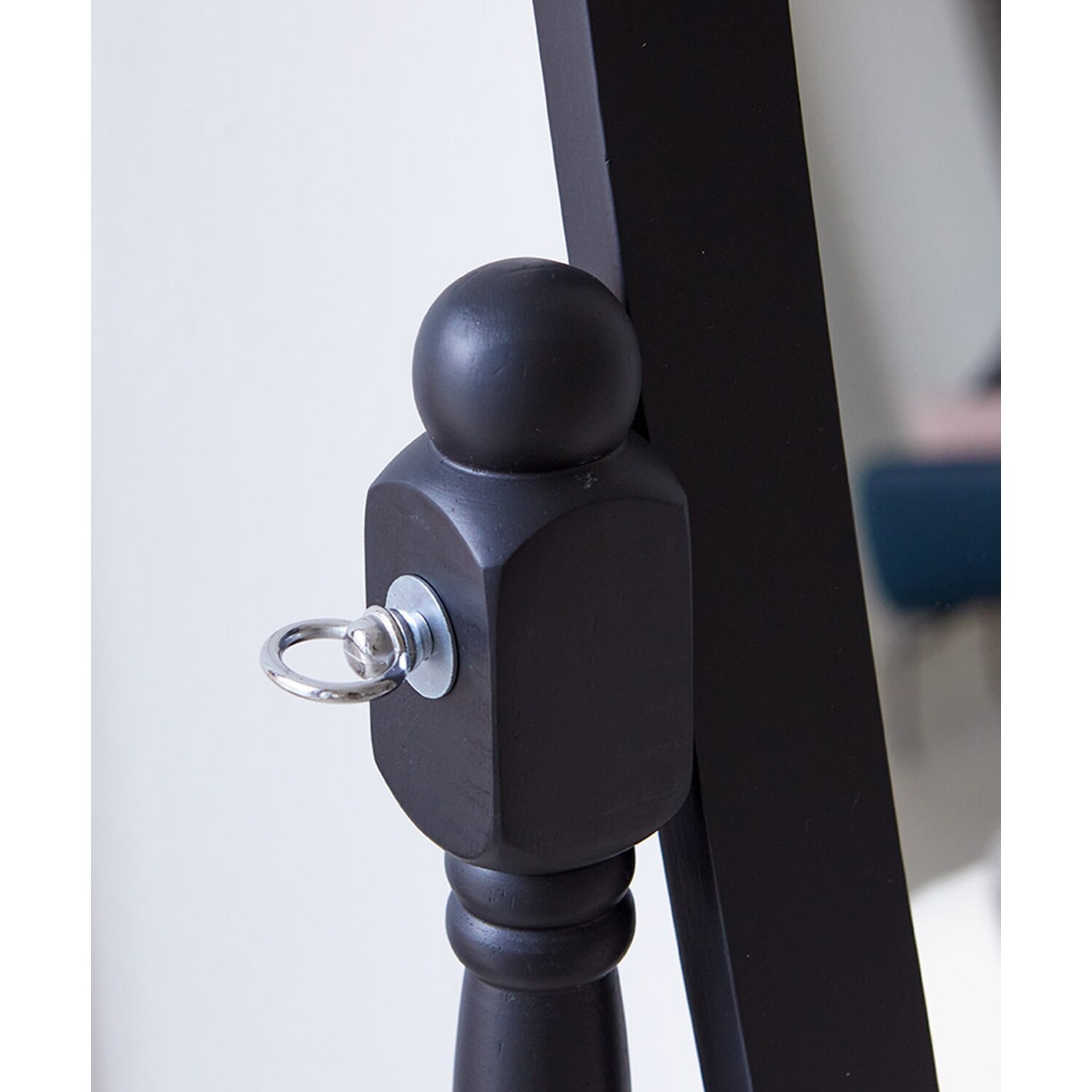 Swivel Specchio A Terra In Legno Di Quercia - Cheval Mirror Orientabile A Figura Intera - 2