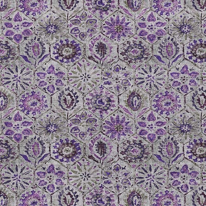 HomeRoots Floral Transitional Rectangle Outdoor Rug