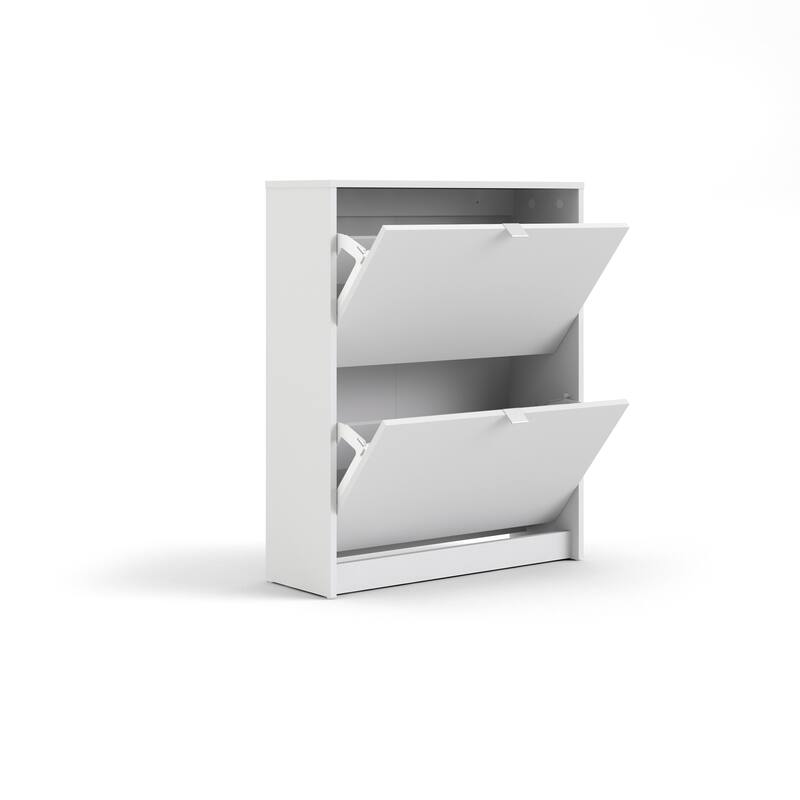 Porch & Den Cambria 2-drawer Shoe Cabinet