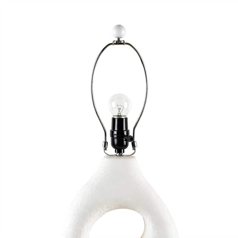 Ceramic Table Lamp Modern Bedside Lighting for Living Room Bedroom