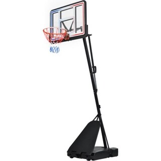 Portable Basketball Hoop Basketball System 8-10 Feet Height With Colorful LED Basketball Hoop Lights