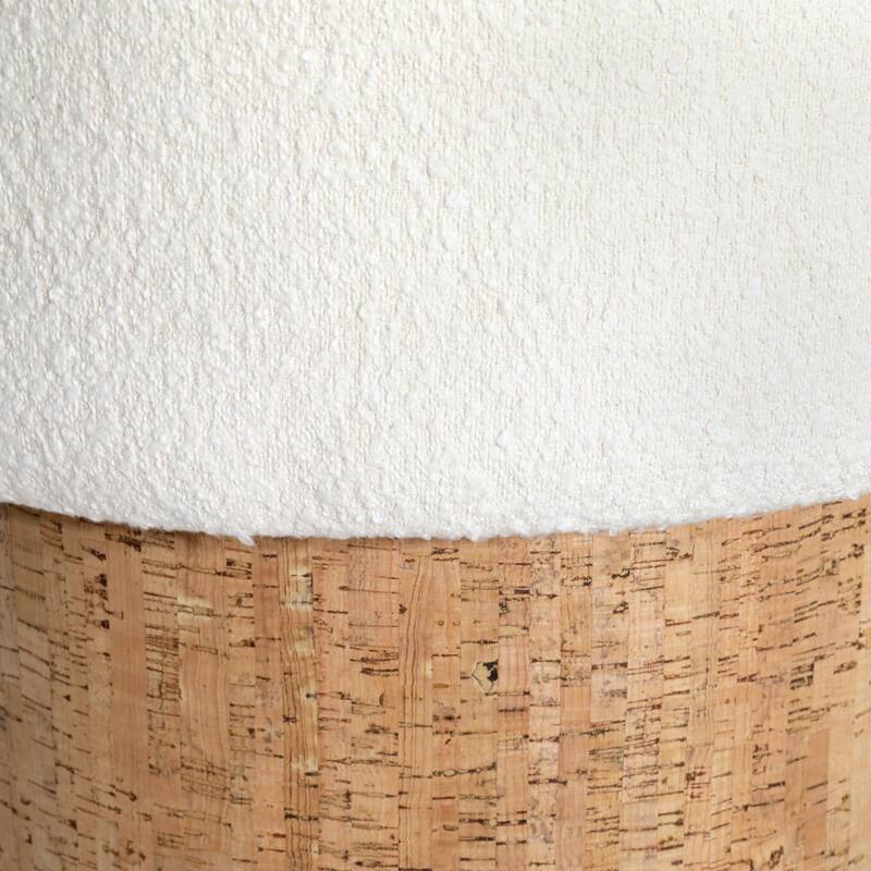 Jubilee 16" Tall Accent Stool, Cream