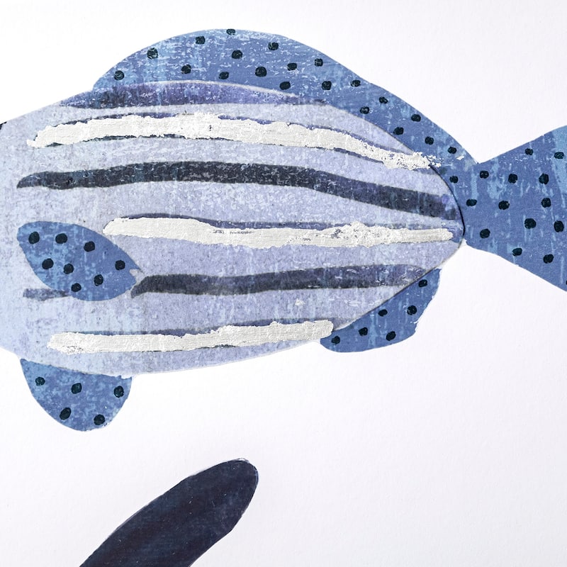 Patterned Fish II Framed Art Print