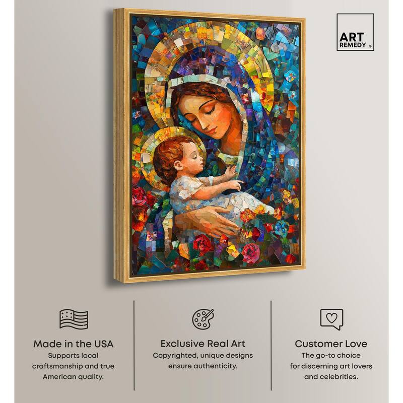 Glass Gospel II Canvas by Art Remedy