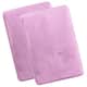 Clara Clark Ultra Soft Plush Bathroom Rug - Non-Slip, Velvet, Memory Foam Bath Mat - Set of 2 - Set of 2 20x32 - Lavender Dream