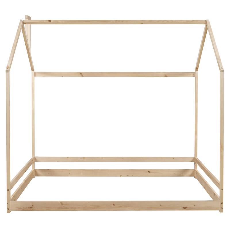 House Bed Frame Wood Bed