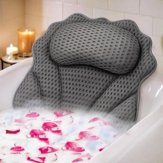 Bath Pillow Ergonomic Luxury Bathtub Pillow - Bed Bath & Beyond - 40325319