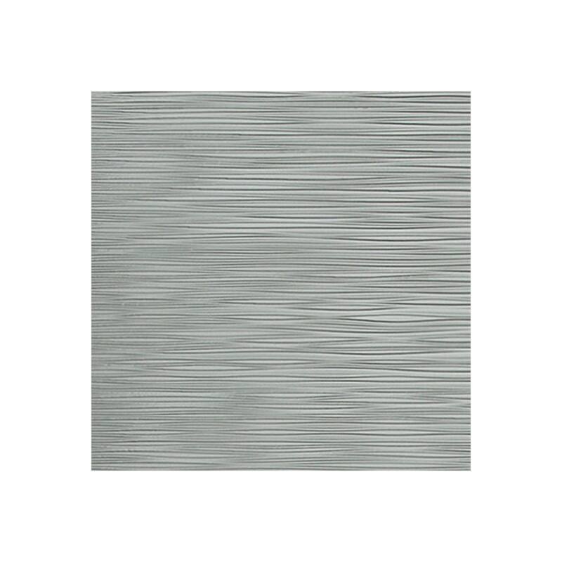 FASÄDE Ripple Horizontal 4-foot x 8-foot PVC Wall Panel in Argent Silver - Sample