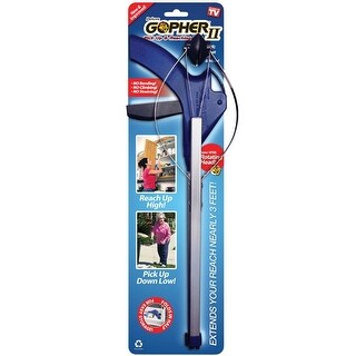 Gopher II GOP2F-MC6 Pick Up & Reaching Tool, Silver, 3' L - Bed Bath ...