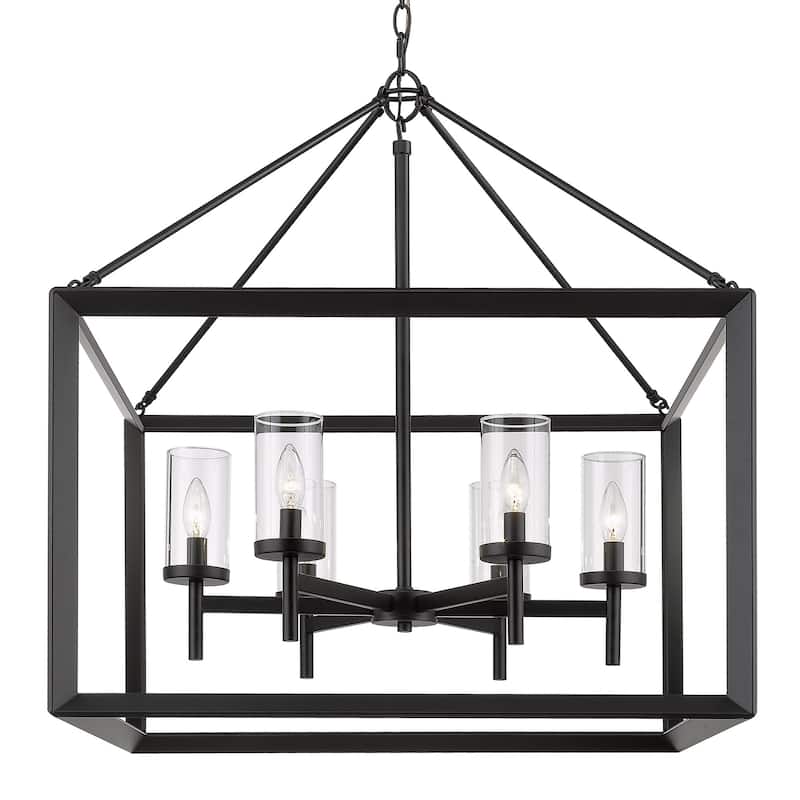 Smyth 6 Light Chandelier - 26.625"x30.75"
