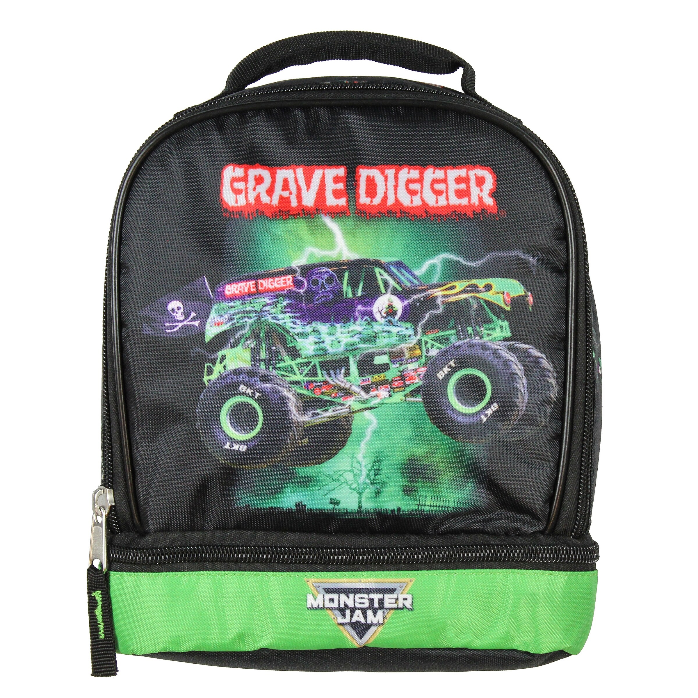 monster truck school bag