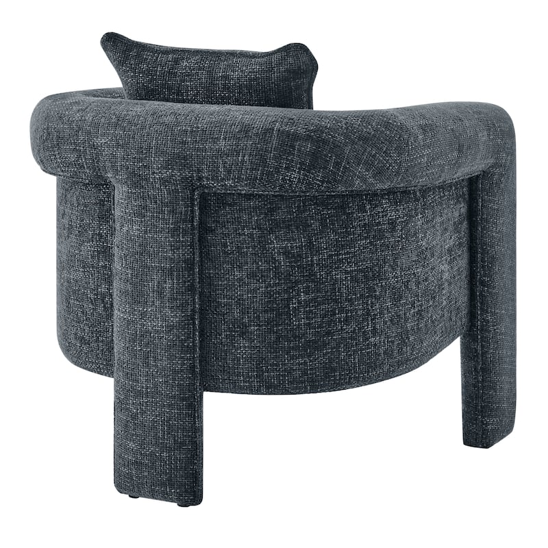NPD Furniture Heidi Chenille Accent Arm Chair