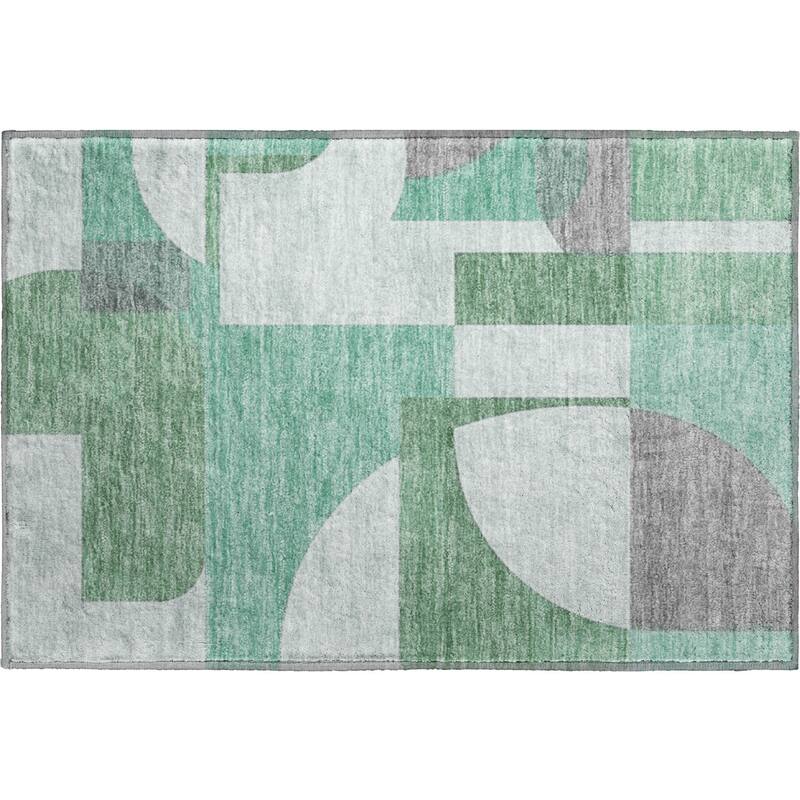 Premium Washable Super Soft Geo Modern Mayfield Rug