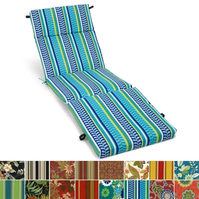 72-inch by 24-inch Outdoor Chaise Lounge Cushion