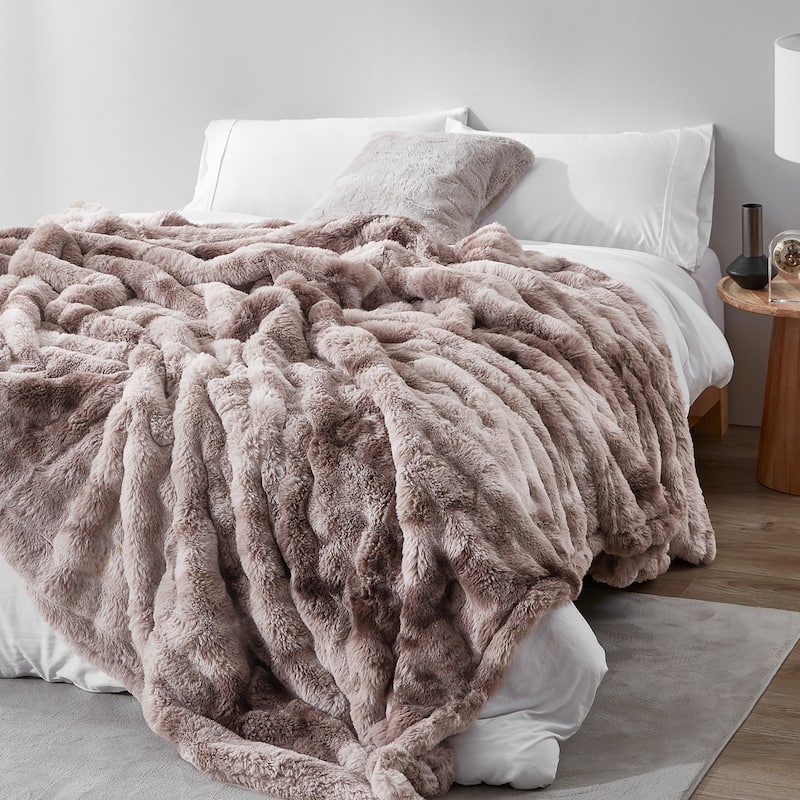 Snowball Chunky Bunny® - Coma Inducer® Blanket - Wisdom Brown