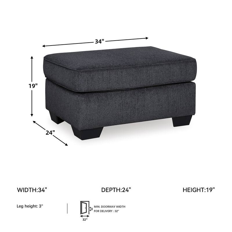 Signature Design by Ashley Altari Oversized Accent Ottoman