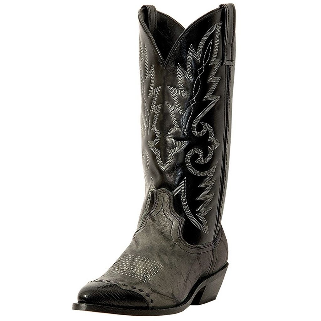 mens gray western boots