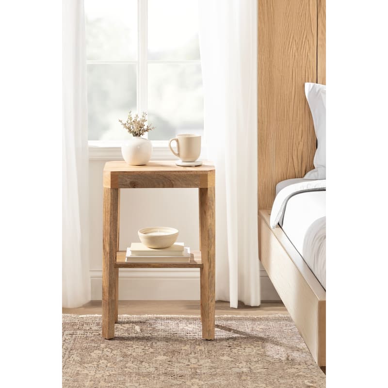 Kate and Laurel Talcott Wood Side Table