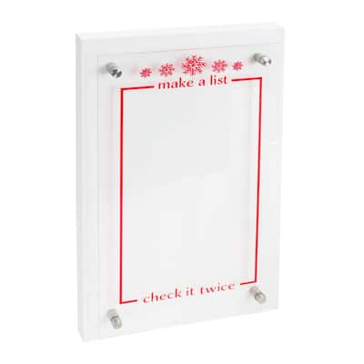 Make A List and Check It Twice Sign