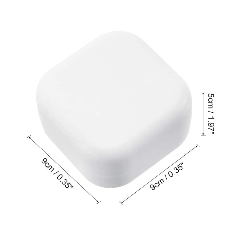 Wooden Soap Holder, Detachable Soap Box - White - 1Pcs
