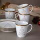 preview thumbnail 4 of 3, Noritake Charlotta Gold Set Of 4 Holiday Tree Mugs, 12 Oz.