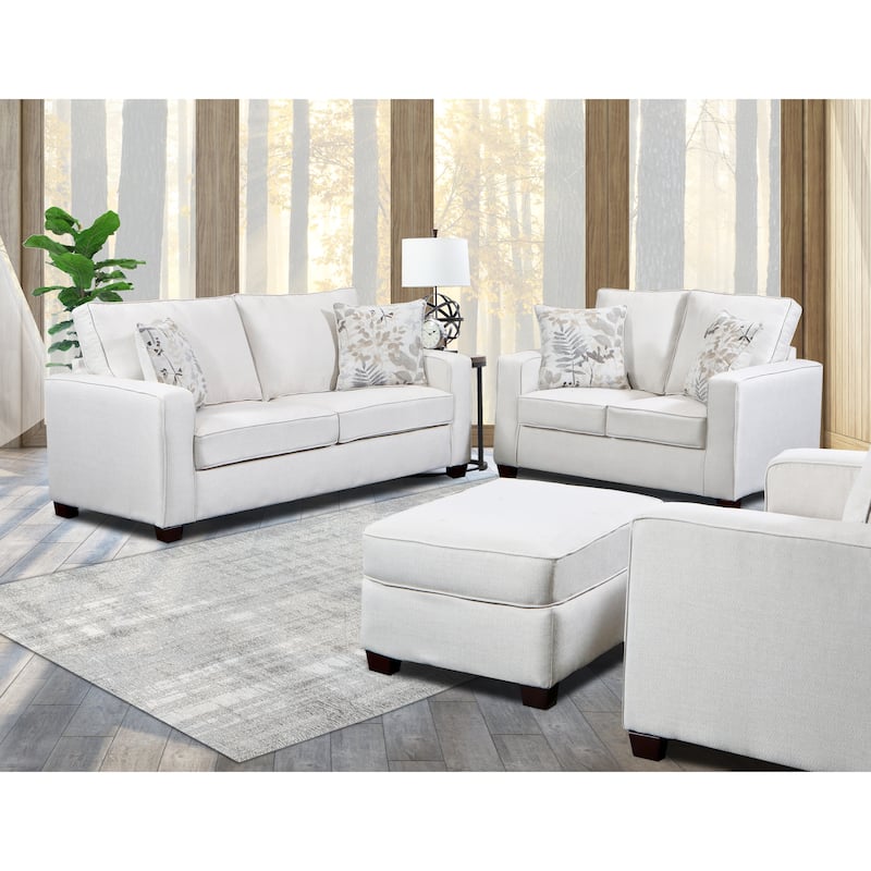 American Furniture Classics Model 3220-21K Relay Linen 4-Piece Set