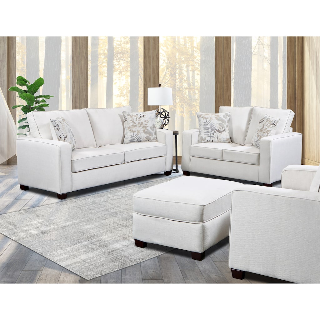American Furniture Classics Model 3220-21K Relay Linen 4-Piece Set