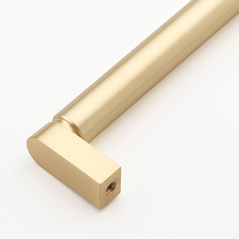 GlideRite 7-9/16 Inch 192mm Center to Center Solid Smooth Cabinet Bar Pull - 4787-192