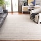 preview thumbnail 2 of 28, SAFAVIEH Handmade Mirage Ajete Modern Stripe Wool Rug