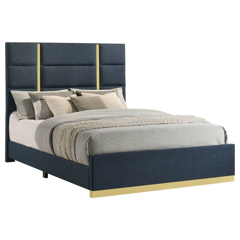 Ines 52-inch Fabric Upholstered Panel Bed