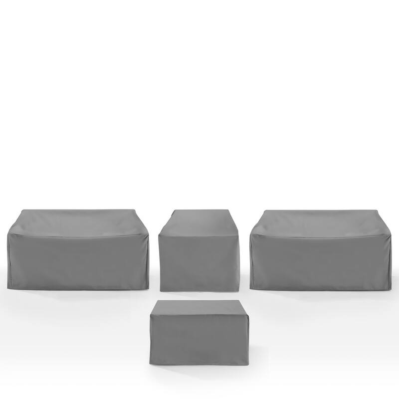 Crosley 4Pc Outdoor Sectional Furniture Cover Set