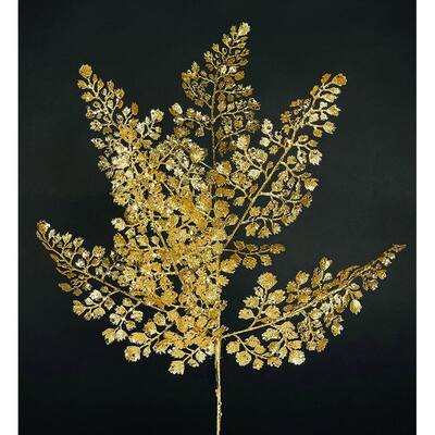 Golden Maidenhair Spray Faux Plants And Trees