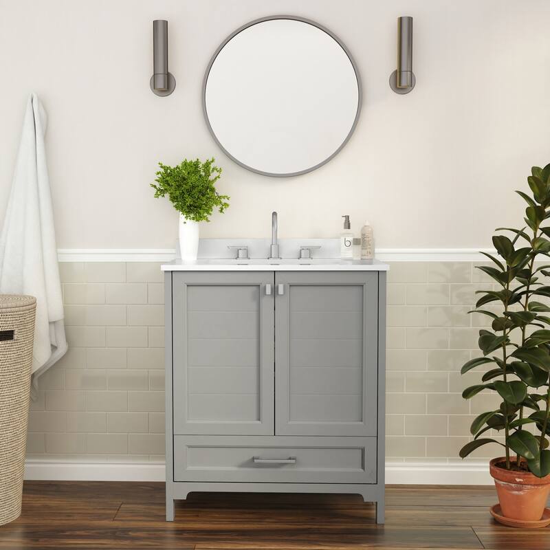 James Allan FFIR11007 30" Free Standing Single Basin Vanity Set with